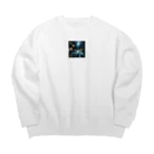 たろすけの「影の中のウィスパー」 Big Crew Neck Sweatshirt