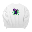 gabrielmのlinearte.Bubble Big Crew Neck Sweatshirt