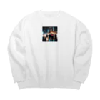 hamuevoのStreet　formula Big Crew Neck Sweatshirt