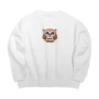 cray299の可愛いフクロウ2 Big Crew Neck Sweatshirt