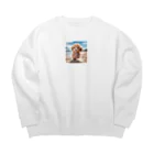 ストア・ザ・ダッチのトイプードルグッズ Big Crew Neck Sweatshirt