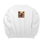 ストア・ザ・ダッチのトイプードルグッズ Big Crew Neck Sweatshirt