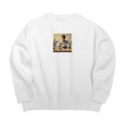 saijo79の新感覚 Big Crew Neck Sweatshirt