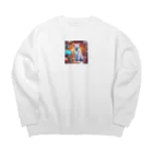 mentoreのフェリクス Big Crew Neck Sweatshirt