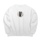 利根リバーサイドクラブの【引退馬支援】ノブワイルドグッズ Big Crew Neck Sweatshirt