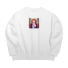 mentoreのネコリーナ・クイーンミュウ Big Crew Neck Sweatshirt