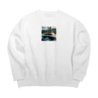 mentoreのフェリックス・モーターロケット Big Crew Neck Sweatshirt