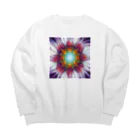 yukurujoのカラフル１０ Big Crew Neck Sweatshirt