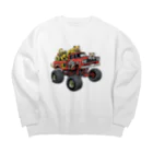 マッドシンのモンスタートラック　モンスター Big Crew Neck Sweatshirt