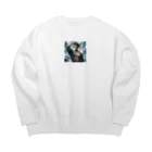 KyleのLGPTQを支持する筋肉マン Big Crew Neck Sweatshirt