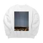 21歳女子　運動大好きMinamiの夜空を見上げるとオリオン座 Big Crew Neck Sweatshirt