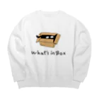 Our.s SUZURI店の箱の中身はなんでしょう？ Big Crew Neck Sweatshirt