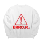 Our.s SUZURI店のERROuR.s Big Crew Neck Sweatshirt