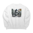 MEGROOVEのロボット71 Big Crew Neck Sweatshirt