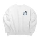 696_startのMITSUGO de GO Big Crew Neck Sweatshirt