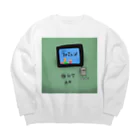 yuuyulogのすーぱーファミョこン Big Crew Neck Sweatshirt