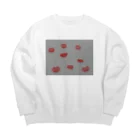 hirokohiroの💋キスマーク？ Big Crew Neck Sweatshirt