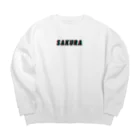 Identity brand -sonzai shomei-のSAKURA Big Crew Neck Sweatshirt