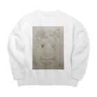 くっにーちゃんの鬼さん Big Crew Neck Sweatshirt