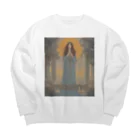 MOONのImagine moonシリーズ Big Crew Neck Sweatshirt