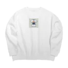 apassionatemanのおしゃれで誇りを持つ清掃会社！ Big Crew Neck Sweatshirt