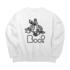 Boo!のBoo!(からかさおばけ) Big Crew Neck Sweatshirt