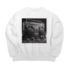 HaYoのラジカセ Big Crew Neck Sweatshirt