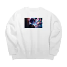 TOKYO_MELANCHOLIC_REVERIEのミア Big Crew Neck Sweatshirt