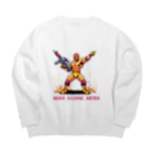 Clozettaのハイスコアヒーロー Big Crew Neck Sweatshirt