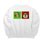 okasandesuのおかあさんです Big Crew Neck Sweatshirt