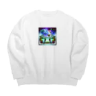 kenken-kenkenショップの幻想世界 Big Crew Neck Sweatshirt