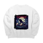 ロック堂の故障した車 Big Crew Neck Sweatshirt