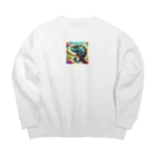 chibita08の自然のカメレオン Big Crew Neck Sweatshirt