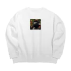 saijo79のゴリラの焼き肉 Big Crew Neck Sweatshirt