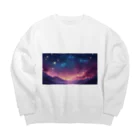 こにこのマジックアワーたいむ！ Big Crew Neck Sweatshirt