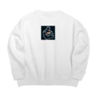 GOODY-MANの考えるゴリラ Big Crew Neck Sweatshirt