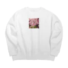 18cmの桜12 Big Crew Neck Sweatshirt