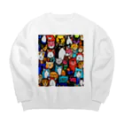 PAC (ポップアートキャット）のPAC (ポップアートキャット) Big Crew Neck Sweatshirt