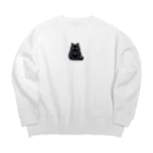 Kawaii あにまるこれくしょんのボンベイ【Kawaii】 Big Crew Neck Sweatshirt