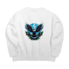 SHOP Jのかっこいい鷲グッズ Big Crew Neck Sweatshirt