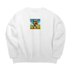 IBショップのスターライオン Big Crew Neck Sweatshirt