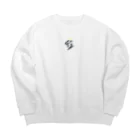 たまちのフューチャリスティック Big Crew Neck Sweatshirt