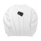 gajetto_papaのgajetto_papaキーボード Big Crew Neck Sweatshirt