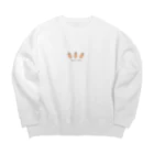 Silver Grassのドングリシリーズ【コナラ Quercus serrata】 Big Crew Neck Sweatshirt