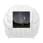 S204_Nanaのリゲルを貫く大火球 Big Crew Neck Sweatshirt