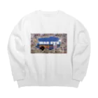 positive_ni-toのボートレースを満喫！狙え万舟！(お洒落カスグッズシリーズ) Big Crew Neck Sweatshirt