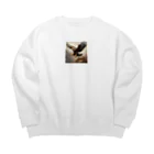 AQUAMETAVERSEの大鷲が獲物を狙っている瞬間　Hime  2530 Big Crew Neck Sweatshirt