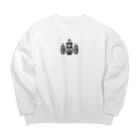 itanki3のグリズリーこけし Big Crew Neck Sweatshirt