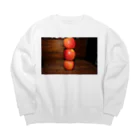 STELLAREOのリンゴ３酸さん Big Crew Neck Sweatshirt