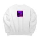 hello_hello_helloのサイケな赤ちゃん Big Crew Neck Sweatshirt